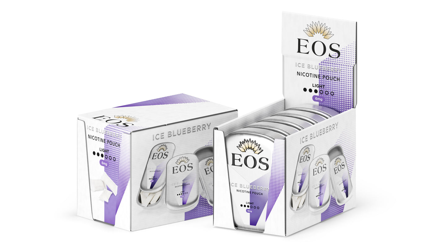 EOS ICE BLUEBERRY 6MG | Empire of Snus .